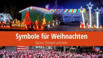 Symbole für Weihnachten in den USA – Bäume, Strümpfe…