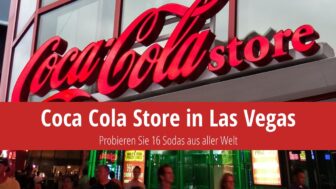 Coca Cola Store in Las Vegas: Probieren Sie 16 Sodas aus aller Welt