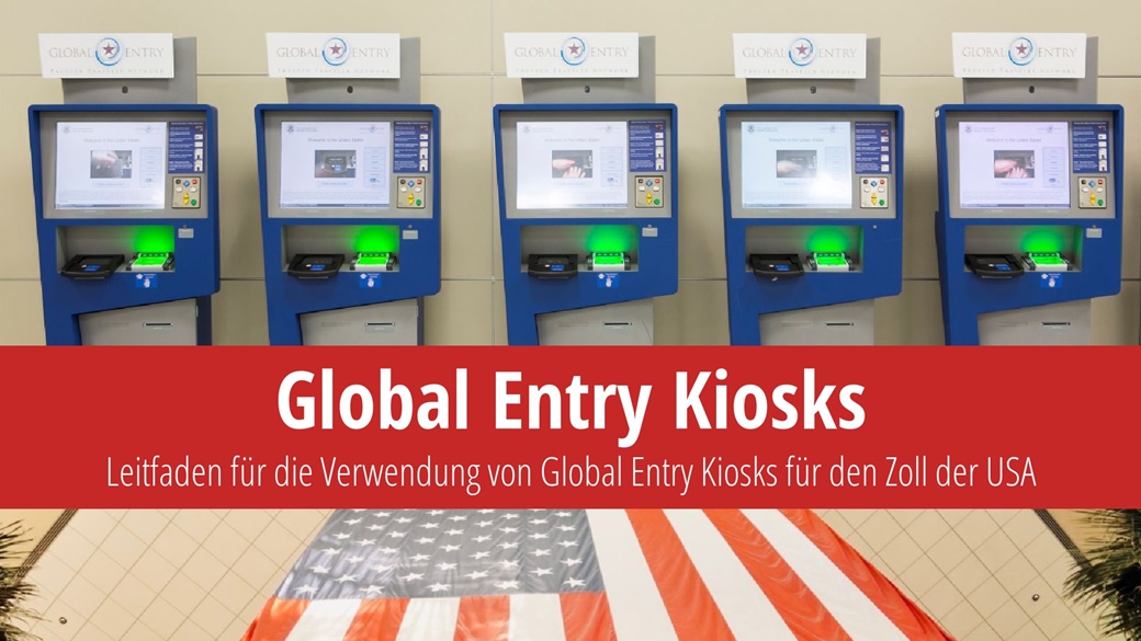 Leitfaden für die Verwendung von Global Entry Kiosks für den Zoll der USA | © U.S. Customs & Border Protection, © Unsplash.com