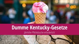 Dumme Kentucky-Gesetze: Duschen ist hier Pflicht!