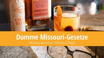 Dumme Missouri-Gesetze: Kein Alkohol für Elefanten!