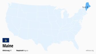 Maine – Hauptstadt, Karte, Städte und Sehenswürdigkeiten