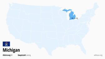 Michigan – Hauptstadt, größte Städte, Wetter und Karte