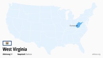 West Virginia – Hauptstadt, Karte, Wetter und größte Städte