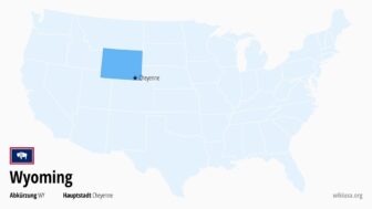 Wyoming – Hauptstadt, Karte, größte Städte und Abkürzung