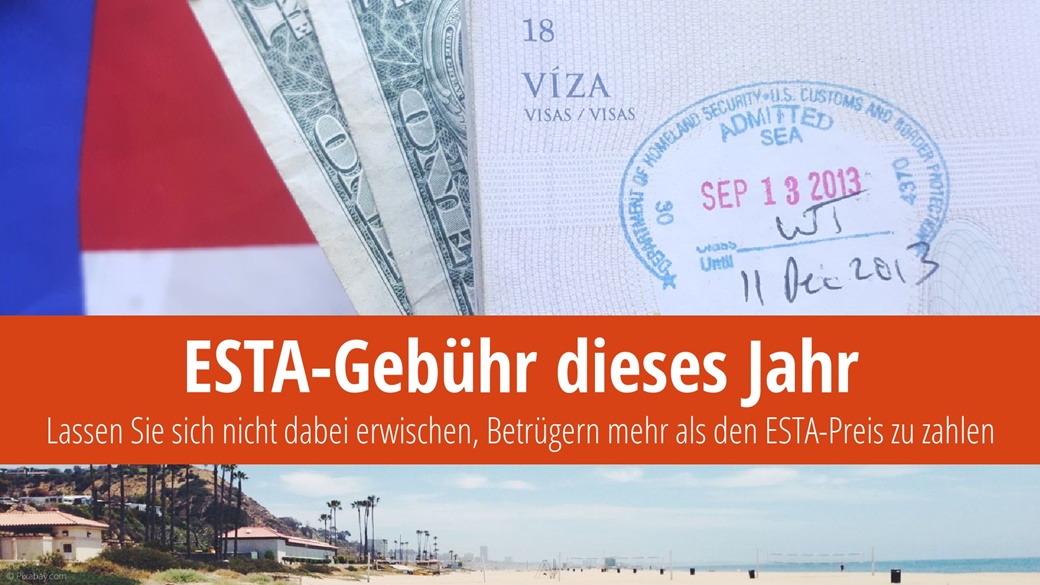 ESTA Preis für US ist $21, zahlen Sie keine Makler bis zu $99 | © Petr Novák