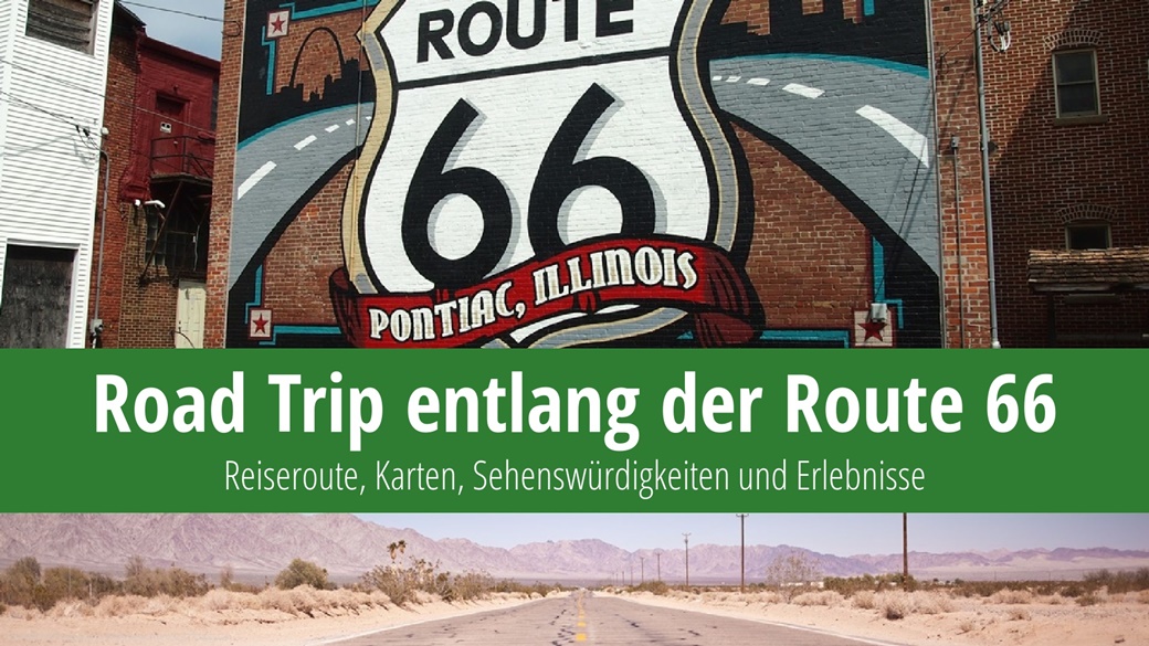 Road Trip entlang der Route 66: Reiseroute, Karten, Attraktionen und Erlebnisse | © pixabay.com