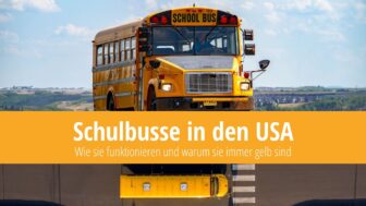 Schulbusse in den USA: Wie sie funktionieren und warum sie immer gelb sind