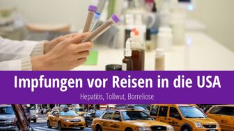 Impfungen vor Reisen in die USA: Hepatitis, Tollwut, Borreliose